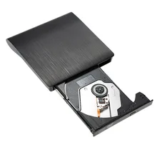 Ультра тонкий внешний диск DVD-ROM USB 3,0 ридер 3D Blu-Ray плеер для Linux Windows Mac OS внешний DVD-ROM ридер