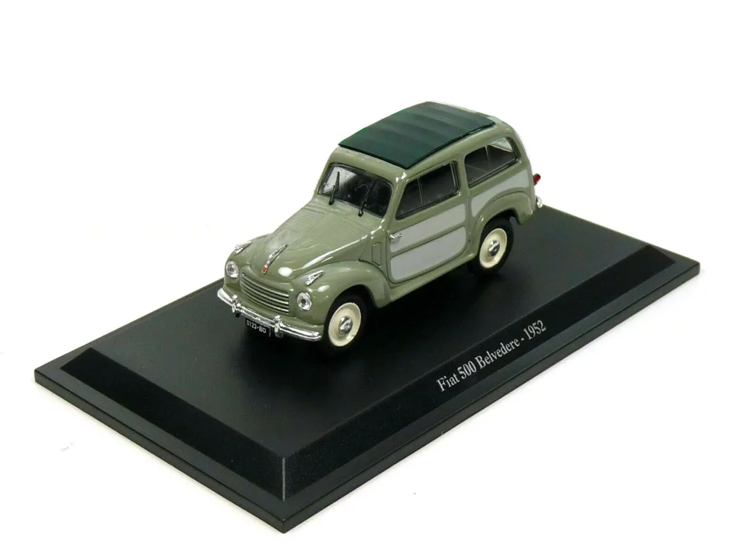 Оригинальная фабрика 1:43 Fia t 500 Belvedere 1952 игрушечный автомобиль из сплава игрушки