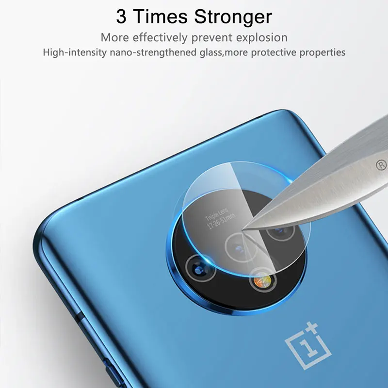 2 шт. закаленное стекло для Oneplus 7T 7 Pro 6T 6 стекло задняя камера объектив Защита экрана для Oneplus 7T Pro 7 защитная стеклянная пленка