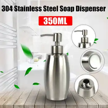 

liquid soap dispensers bathroom stainless steel sliver gold color emulsion bottle bathroom kitchen accessories soap Dispensers