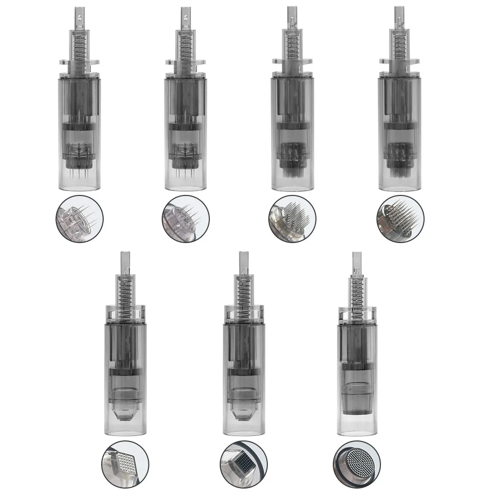 

50pcs Dr.pen Needle Buckle Cartridge Needle Tips 9 pin/ 12 pin / 36 pin / Nano For Electric Micro Rolling Derma Stamp Therapy