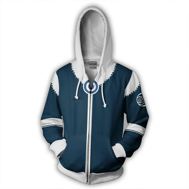 

3D Printed Avatar: The Last Airbender anime hoodie man hoodies streetwear Hip Hop Men Top clothing Sweatshirt
