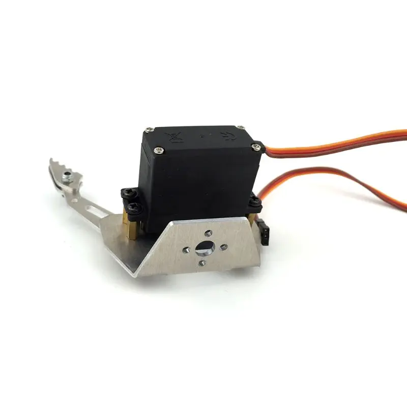 

Manipulator Paw Robot Gripper Metal Claw Mechanical Arm Clamp Kit with MG996R Servo Y51E