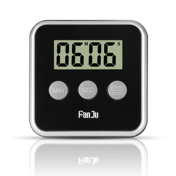 

FanJu FJ231 Mini Digital Kitchen Timer Large Display Cooking Timer Count Up Alarm Clock Kitchen Accessories Hot