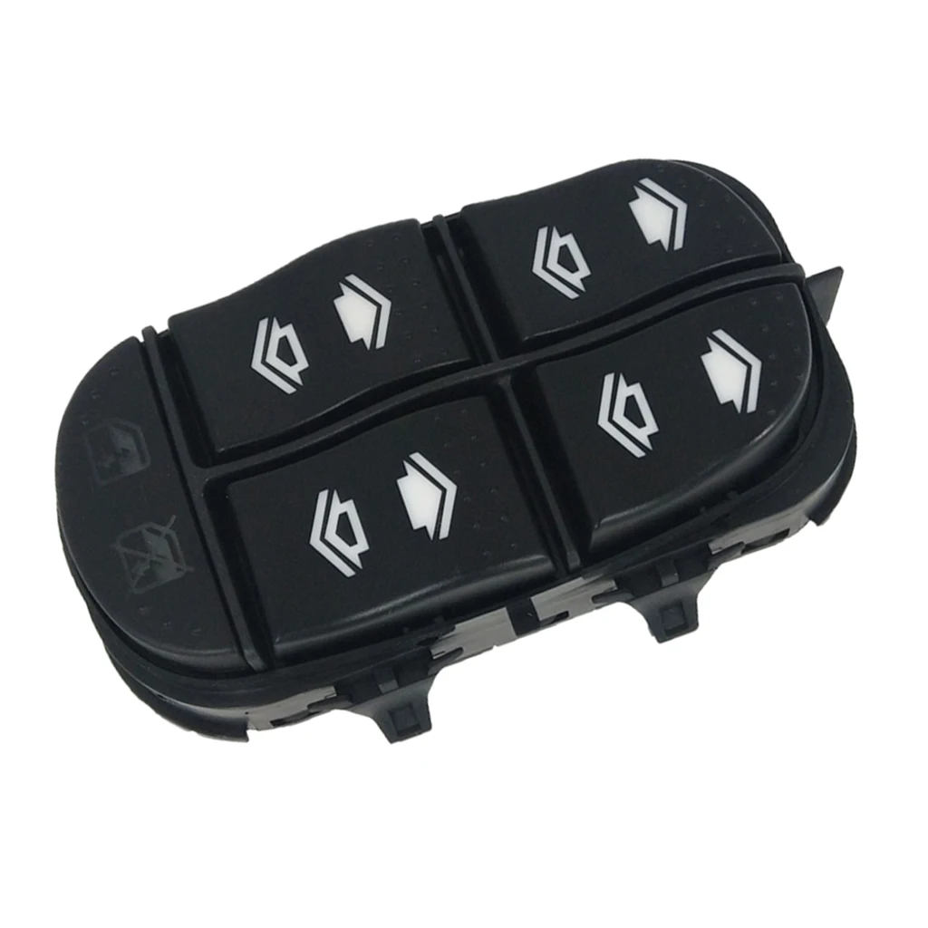 Front Left Power Window Switch with Panel For Ford Focus Mk1 1998-2005 2M5T14A132DB