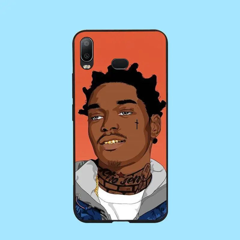 CUTEWANAN Kodak Black Rapper Black TPU Soft Rubber Phone Cover For Samsung A10 A20 A30 A40 A50 A70 A71 A51 A6 A8 2018