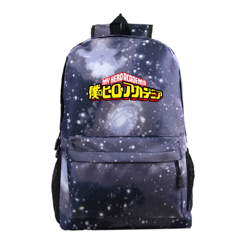 Аниме My Hero Academy мальчики девочки рюкзаки для подростков Boku No Hero academic школьные сумки красивый ранец Мужчины Женщины Путешествия Рюкзак - Цвет: 18