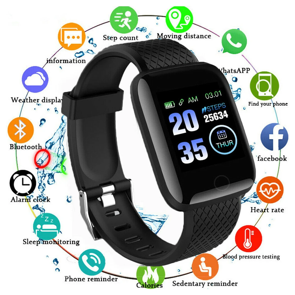 

For Fitpro Band Fitness Tracker Smart Bracelet Colorful Screen Heart Rate Fitness Tracker Bluetooth 5.0 Waterproof Miband5