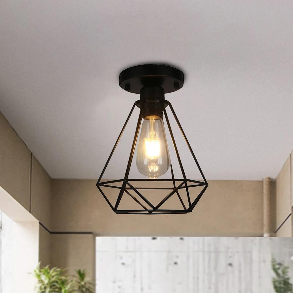 Modern Restaurant Iron Ceiling Lamp Led Lampshade Nordic Lighting Ceiling Lamp Led Lampshade Nordic