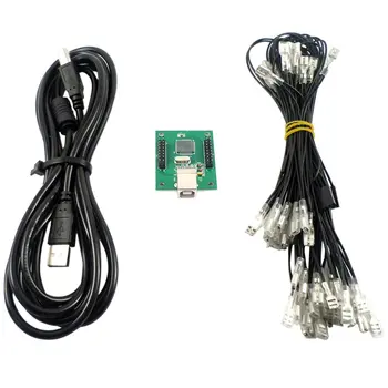 

Double Game Machine Rocker Chip Package Usb Joystick Control Card Double Pc For PS3 Game Chip Game Accessories Drop Shipping