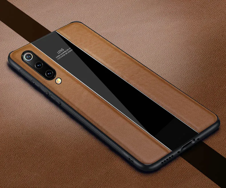 Xiaomi mi 9 чехол из натуральной кожи для Xio mi 9 9 прозрачный чехол s sophilong из натуральной коровьей кожи
