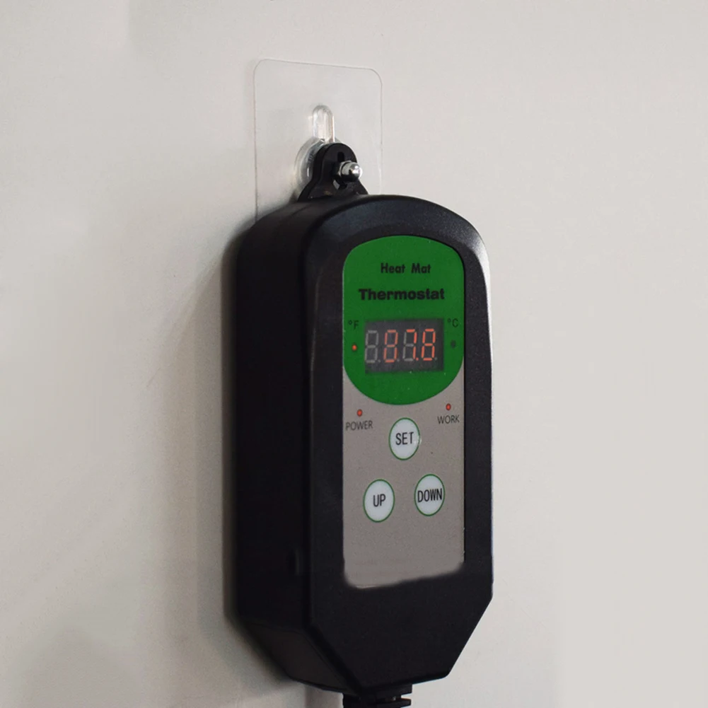 US Plug аквариум Цифровой 40℉-108℉ датчик термостата регулятор температуры Термостат для аквариума