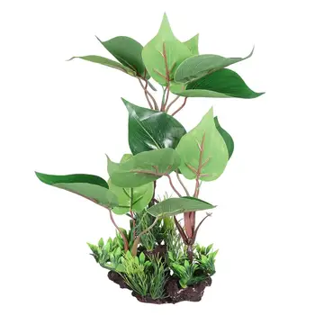 

1pc Simulation Water Plants Plastic Artificial Underwater Fish Tank Ornament Landscape Prop for Fish Tank