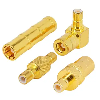

10 Pieces SMB to SMB Antenna Adapter Kit 4 Type SMB Male Female Coax Adapter for Car Truck Satellite Radio DAB Radio Antenna