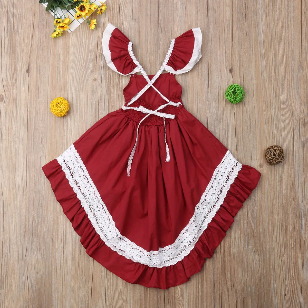 Summer Girls Sleeveless Lace Princess Dress Birthday Evening Party Tutu Dresses Little Baby Girl Clothes 1-5T girls dress,princess costume