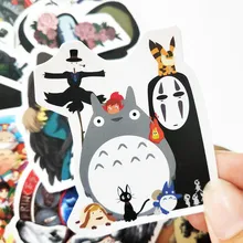 

10/30/50pcs Waterproof Cartoon Totoro Spirited Away Girl Stickers Skateboard Suitcase Guitar Children Graffiti Sticker Kids Toy