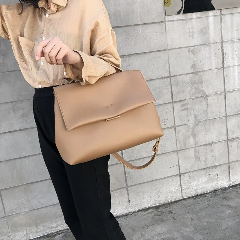 

2019 Large Capacity Totes Bags Women handbags Casual Lady Pu Shoulder Messenger Bag Woman Retro Daily Female Elegant Handbags
