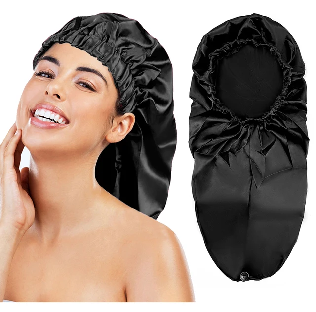 2 Pezzi Berretti Di Seta Per Capelli - Cuffia Notte Antigroviglio Per Donne E Ragazze