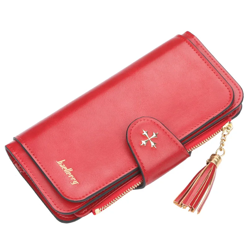 

Snap Ladies Wallet Long 2019 Multi-Card Mobile Phone Bag Clutch Card Wallet