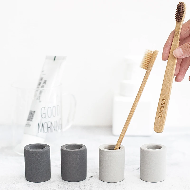 Toothbrush Holder 1Pc Portable Travel Bathroom Supplies Toothbrush Holder Tool Set Dry Moisture Absorption Odor Adsorption toothbrush holder