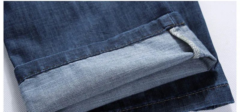 Mcikkny Men's Cargo Casual Jeans Pants Multi Pockets Loose Straight Denim Trousers For Male Plus Size 29-44 (5)