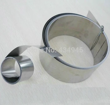 

0.01mm Thickness 601mm Width 5meters Stainless Steel Strap ,ss304 Spring Sheet, leaf spring Plate,stainless foil Thin Tape