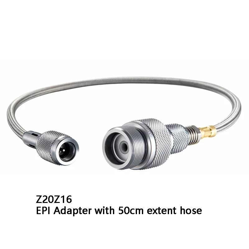 Z20Z16 Открытый Кемпинг адаптер газовой плиты пропан печи Разъем Алюминиевый сплав плоский бак газовый флакон адаптер с клапаном трубки - Цвет: Z20Z16