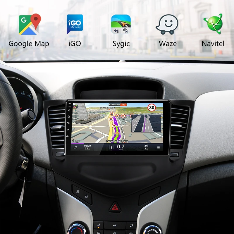 Jansite 9 &quotAndroid автомобильное радио для Chevrolet Cruze 2009 2014 RDS DSP плеер с сенсорным экраном