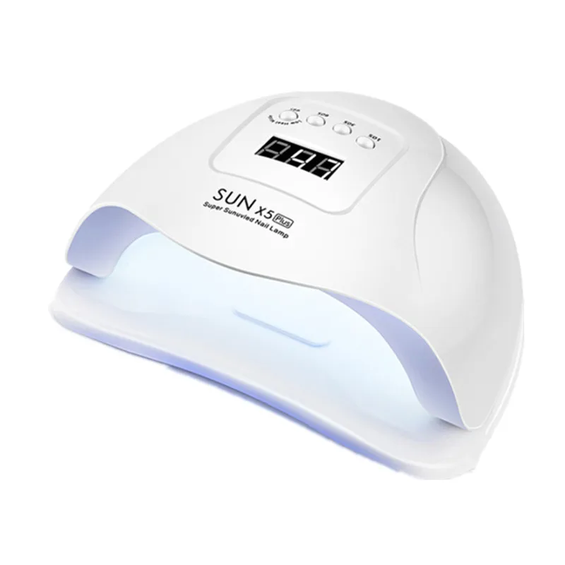 80W LED UV Lamp Nail Dryer for dry glue manicure machine with automatic sensor 10/30/60/99 seconds timer lamp nail dryer | Красота и