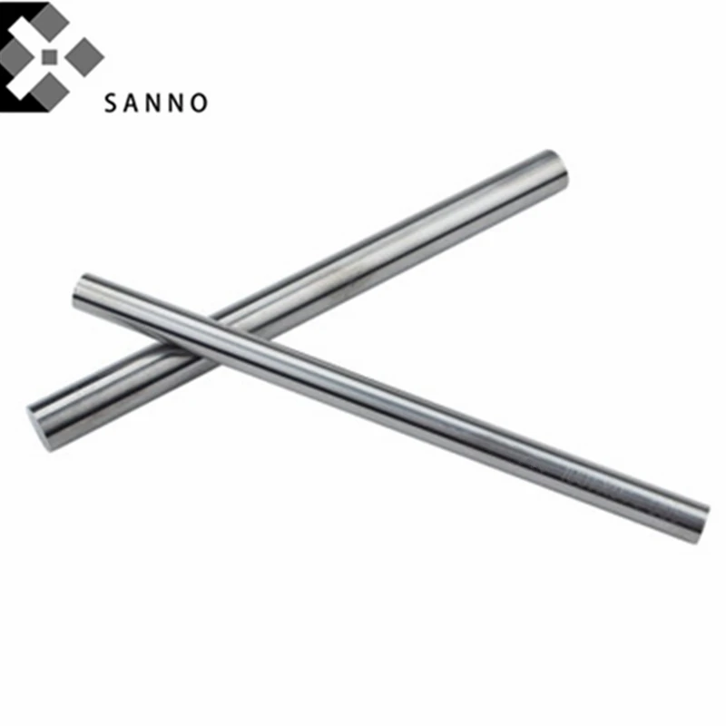 

2pcs K15 Cemented carbide sticks 2x100mm - 12x200mm HRC 55 solid tungsten steel round rod carving tool alloy plate / bar