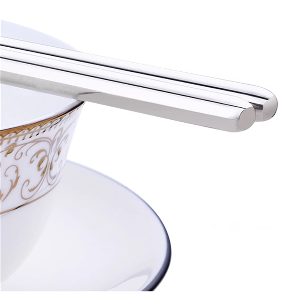 36cm Stainless Steel Long Chopsticks Anti-scalding Fried Hot Pot Noodles Chopsticks Kitchen Accessories Non-magnetic Easy Clean