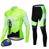Long Sleeve Bike Jerseys With Pants For Men Latest Autumn Winter Cycling Sets  Pro Team Racing Sportswear Bicycle Suits Uniform 5