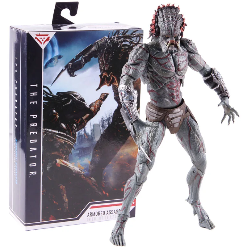 

NECA The Predator Armored Assassin Ultimate PVC Action Figure Collectible Model Toy Deluxe