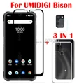 HGJTF Cover per Umidigi Bison 2 PRO (6.5) con 2 Vetro Temperato