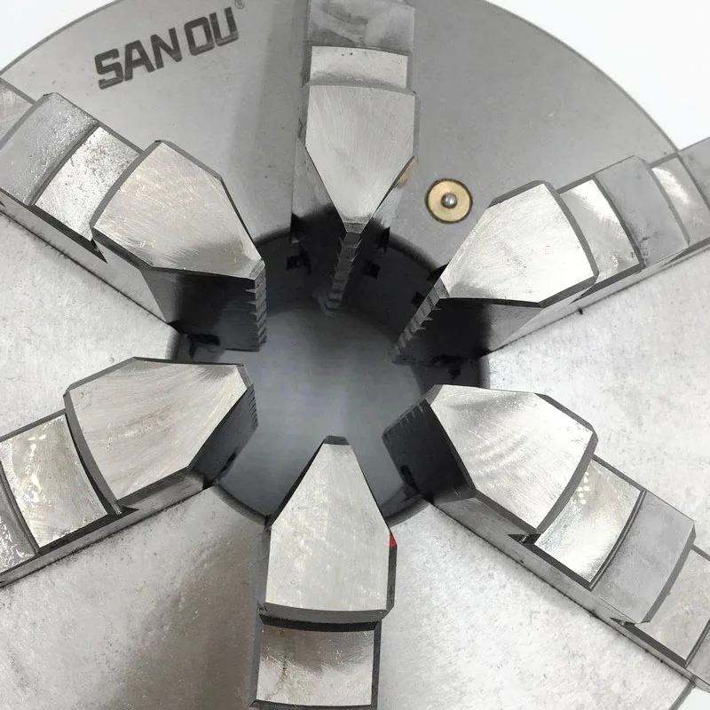 Токарный патрон SANOU K13-125 6 челюстей 125 мм 5 ''Самоцентрирующийся закаленный Реверсивный монтажный инструмент для сверления фрезерная Деревообработка