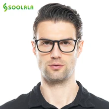 SOOLALA, квадратные очки для чтения, мужские очки, солнцезащитные очки, очки для чтения, женские очки для дальнозоркости+ 0,5 0,75 1,0 до 4,0 5,0 6,0