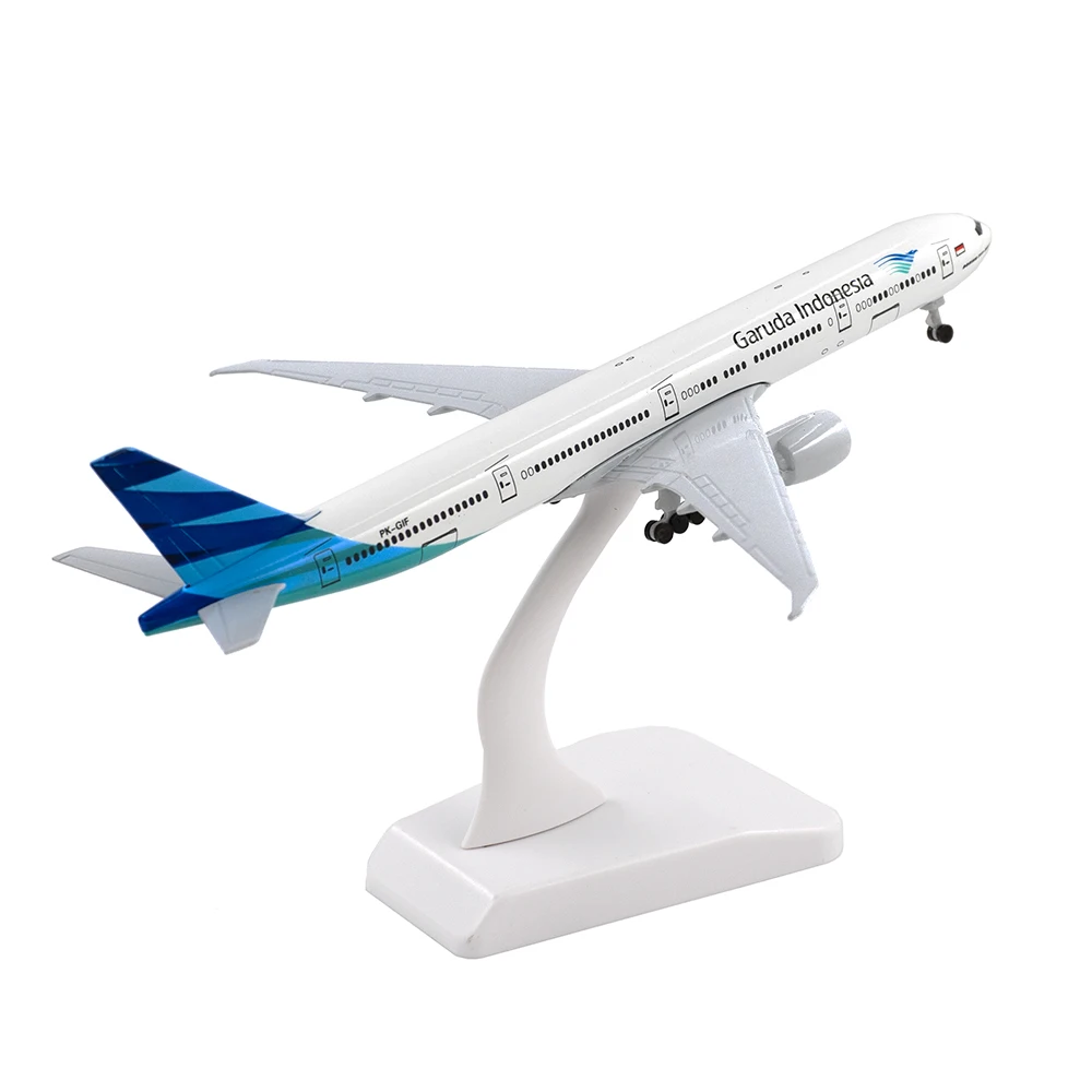 20cm Aircraft Boeing 777 Air France Alloy Plane B777 With Wheel Model  Children Kids Gift For Collection Home Decoration - Figurines & Miniatures  - AliExpress