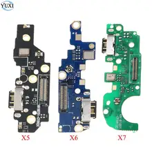 YuXi для Nokia X5 X6 X7 5,1 6,1 TA-1099 TA-1103 7,1 Plus type-C usb зарядный порт зарядное устройство док-станция Соединительная плата гибкий кабель