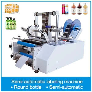 ZONESUN LT-50D полуавтоматическая машина для маркировки лекарств бутылка медицина бутылка этикеточная машина с датой печати этикеточная машина