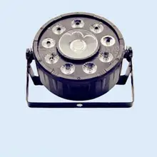 Светодиодный плоский par 9x10 Вт+ 30 Вт Светодиодный светильник для дискотеки RGB 3в1 светодиодный светильник сценическая световая установка диджея dmx светодиодный PAR 54 вечерние светильник s in bar