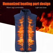 Электрический USB теплый жилет с подогревом, уличный Инфракрасный нагревательный жилет, куртка, зимнее нагревательное пальто, куртка для путешествий, катания на лыжах, пеших прогулок