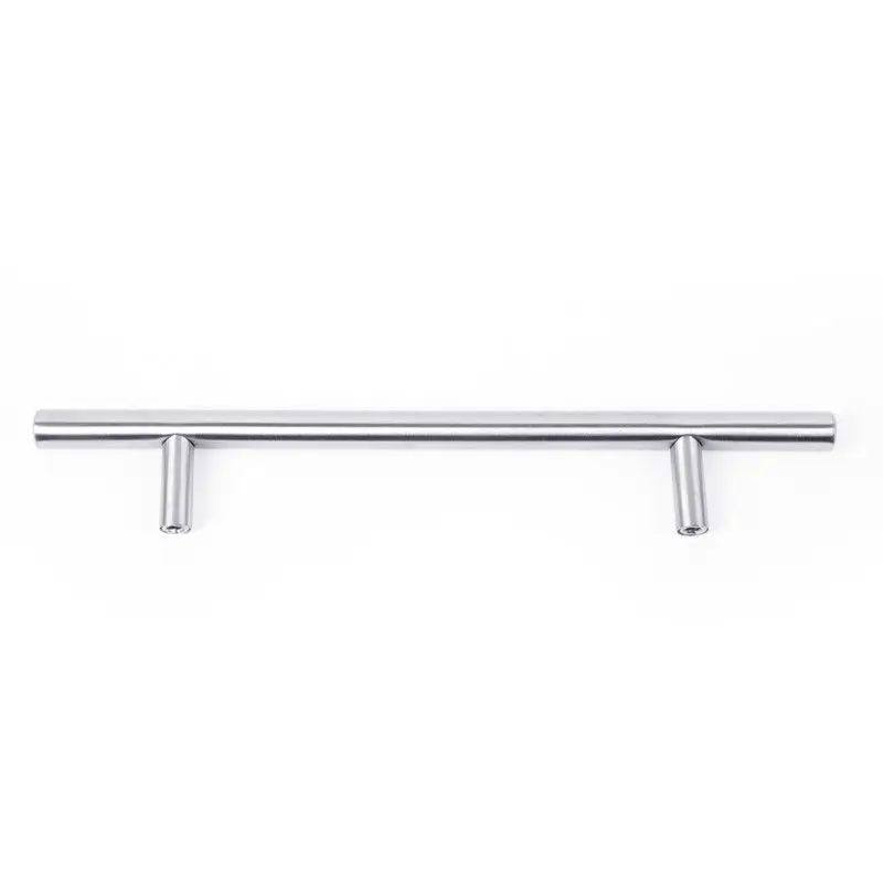 Brushed Stainless Steel Kitchen Cabinet Door Pull Handles Bathroom Drawer Knobs