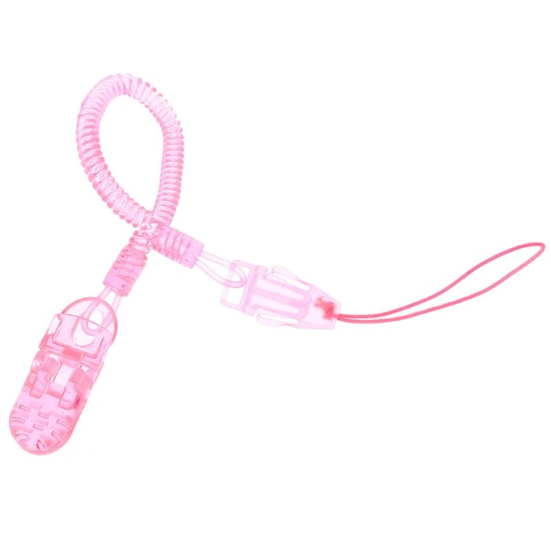 Baby Kids Boy Girl Chain Clip Holders Dummy Pacifier Soother Nipple Leash Strap