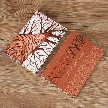 

Creative Embossed A5 Size PU Leather Notebook Journal Notepad Travel Diary Planner Book School Office Supplies