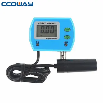 

PH EC meter portable 2 in1 water tester for USA or EU power standard