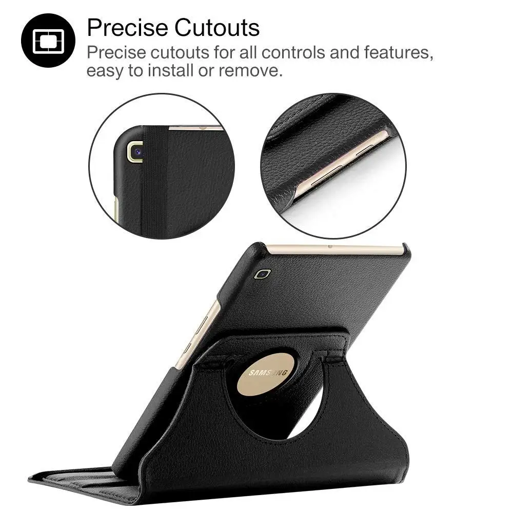 360 Degree Rotating Smart Case For Samsung Galaxy Tab A