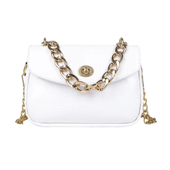 

bags for women 2020 new luxury handbags fashion summer wild designer crocodile crossbody bag retro white shoulder messenger bag