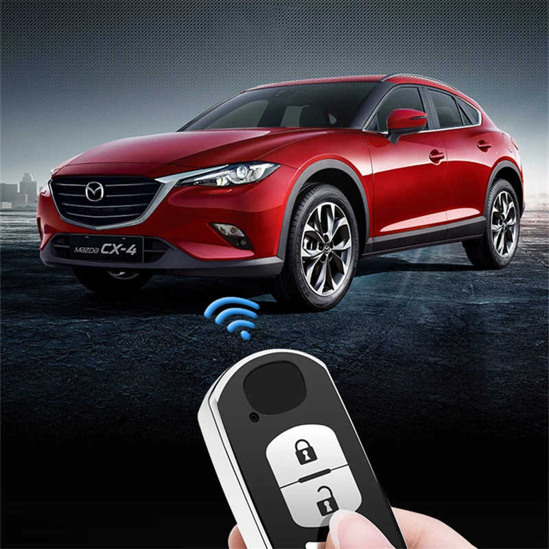 Мягкий TPU чехол для автомобиля защитный кожух для Mazda 2 3 5 6 8 Atenza CX5 CX-7 CX-9 MX-5 RX Smart 3 кнопки key чехла