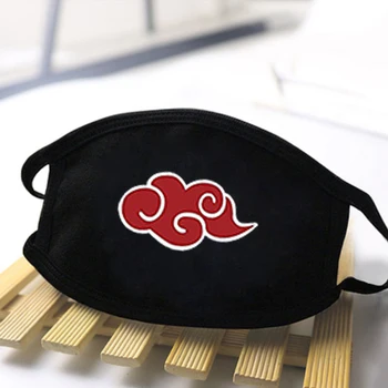 

High Quality Windproof Anti-Dust Masks Breathable Cartoon Print Skin-Friendly Washable Mask Antibacterial Black Comfortable Mask