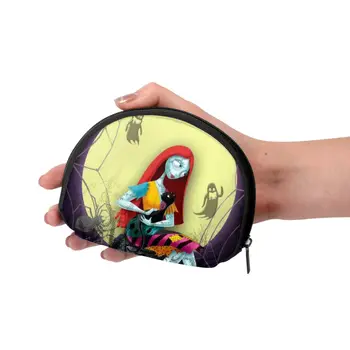 

NOISYDESIGNS Coin Purses Cartoon The Nightmare Before Christmas Pattern Mini Coins Bag Children's Wallet Purse Personality